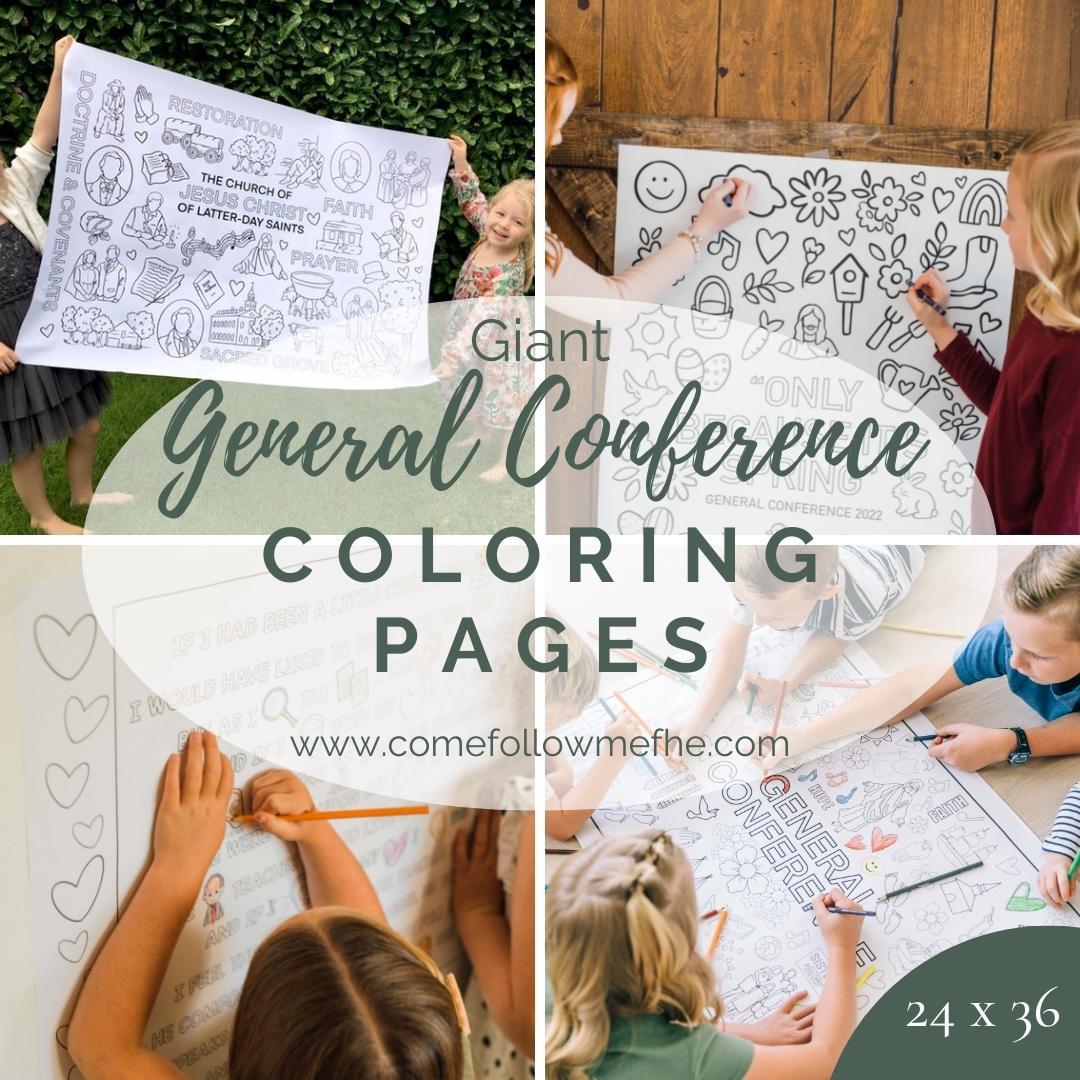 general conference 2022 coloring pages