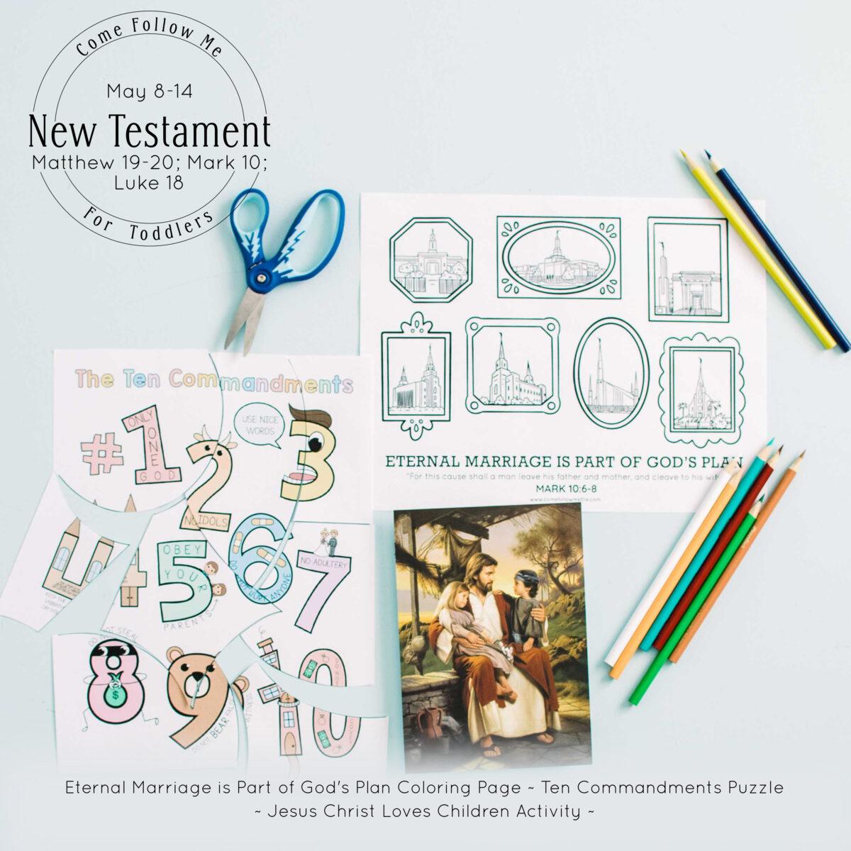 TODDLER: New Testament - Lesson 20 (May 8 - May 14) - Come Follow Me FHE