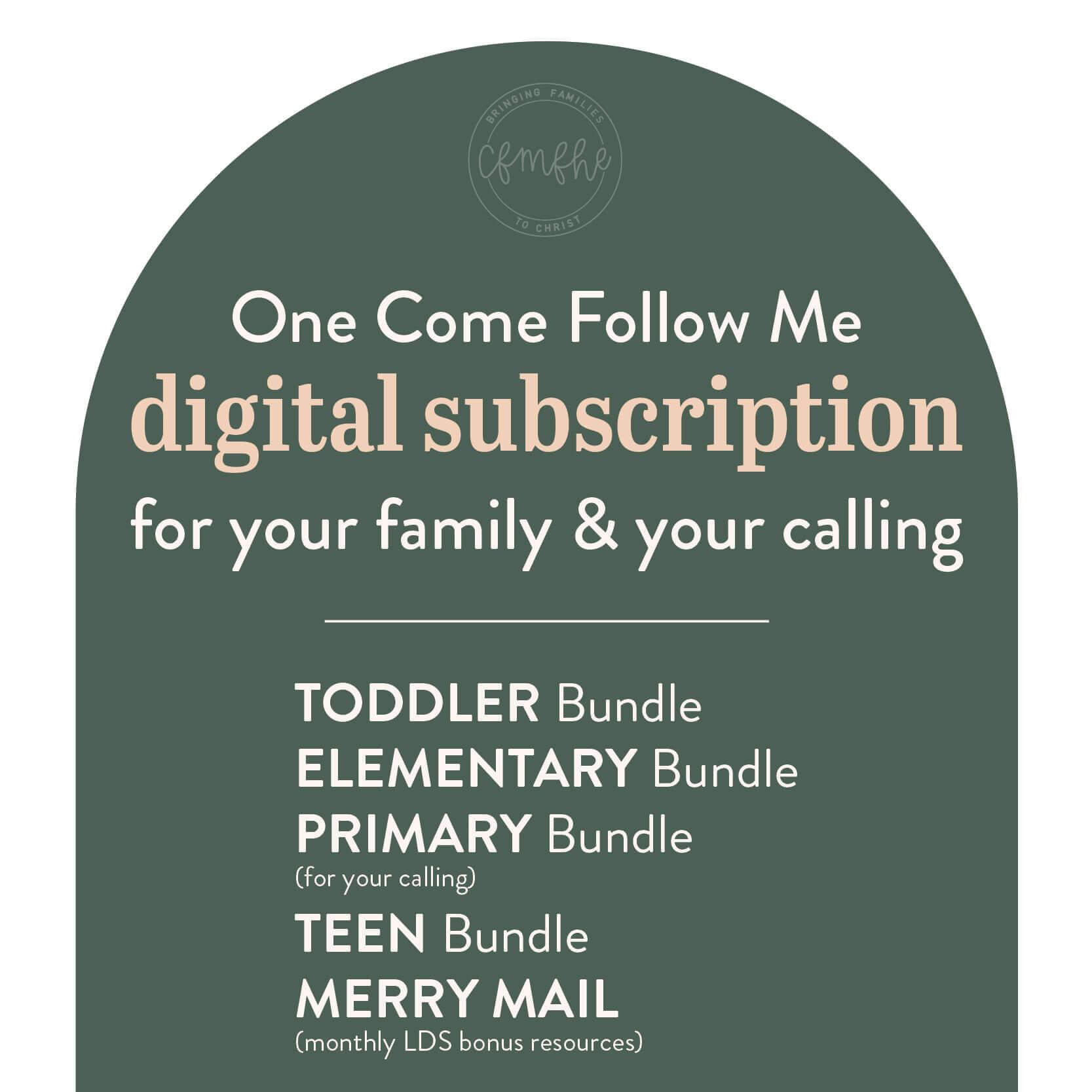 Come Follow Me Scripture Journaling Monthly Subscription – Worthy