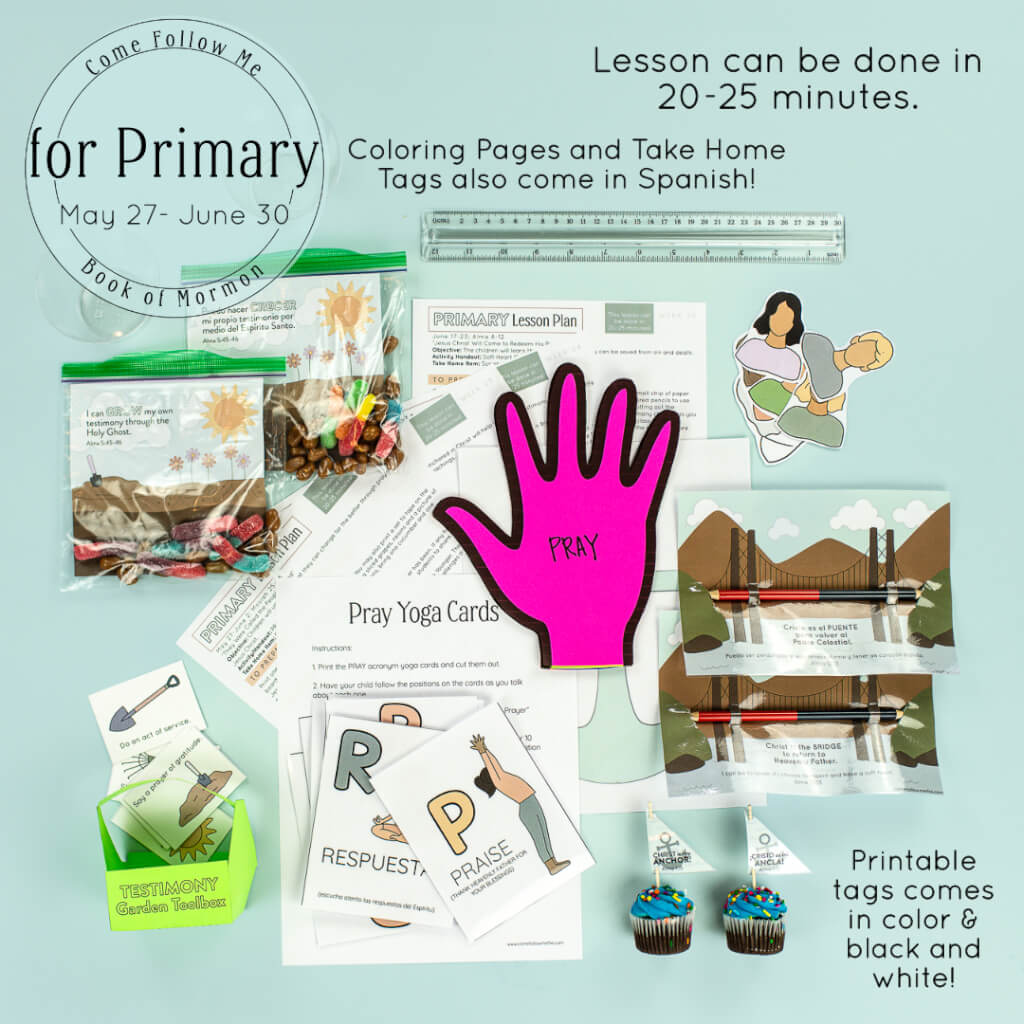 Primary Lesson Week 23 - Come Follow Me FHE